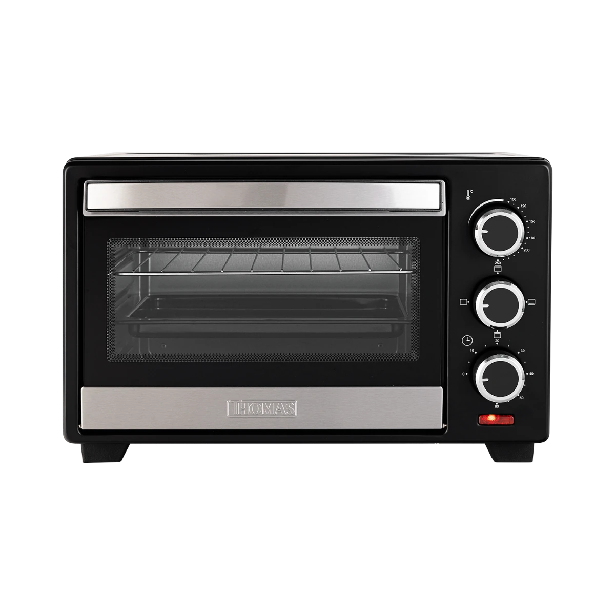 Horno eléctrico Thomas TH-16N01 negro de 16 litros