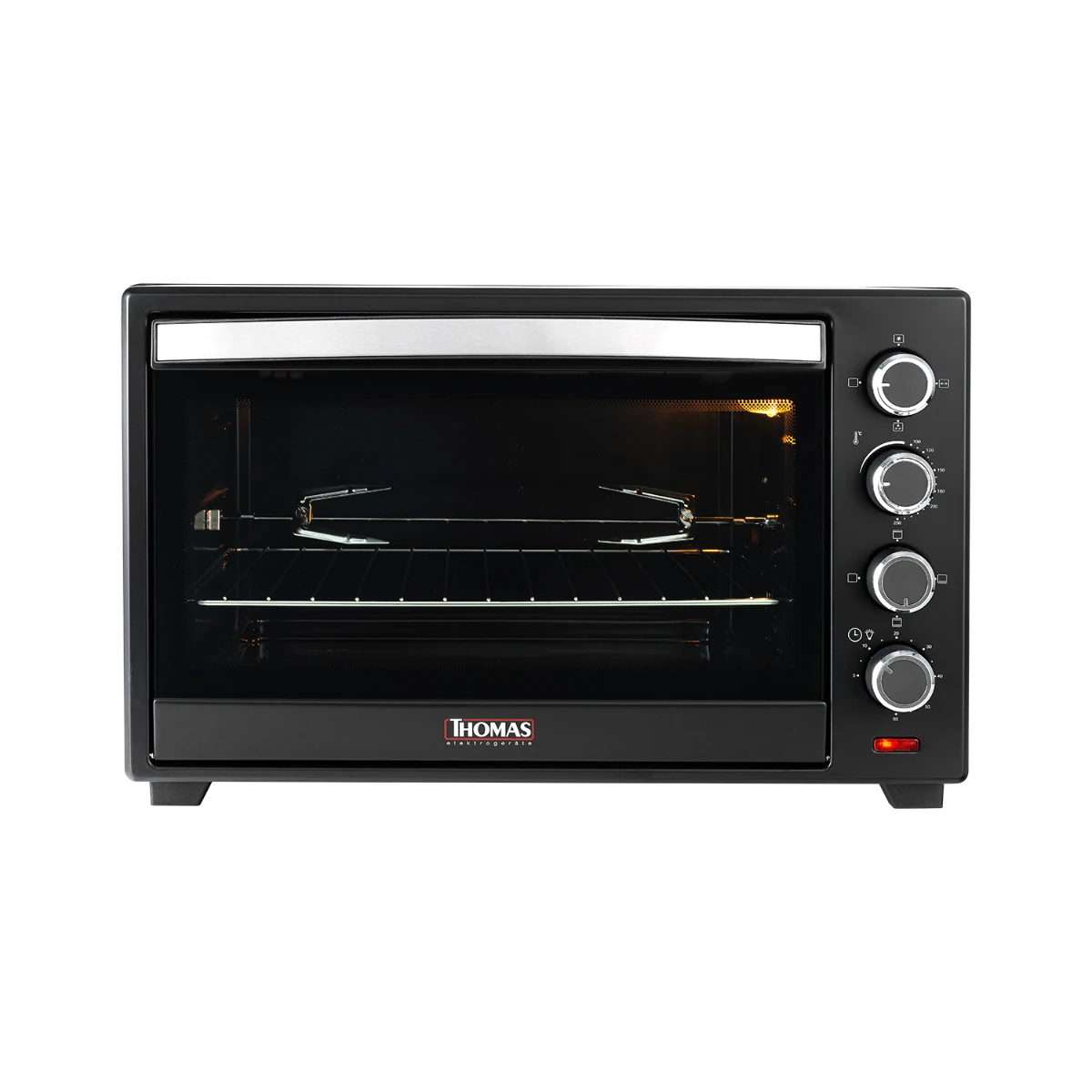 Horno eléctrico Thomas TH-38N negro de 38 litros